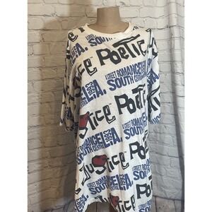 Philco‎ poetic Justice T-shirt size 4 XL